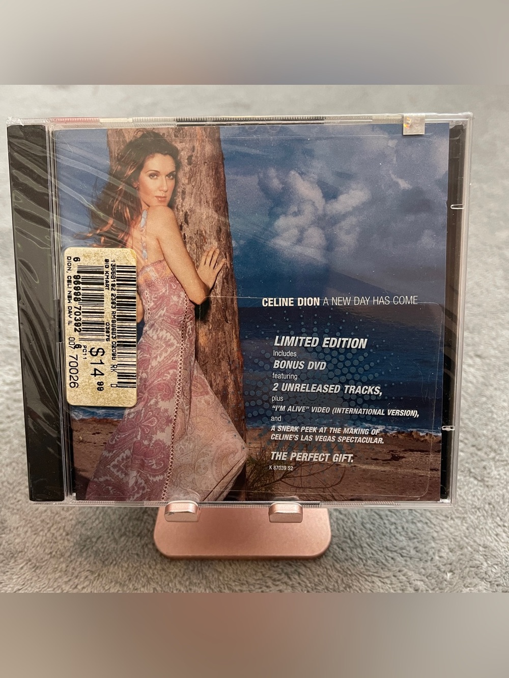 Celine Dion: A New Day Has Come (CD 2002) Limited Edition w/Bonus DVD NEW SEALED